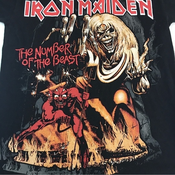 Iron Maiden The Number of the Beast Graphic T-Shirt - Picture 5 of 8
